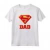 HapTiger Super Dad - Maglietta Festa del Papà - Ideale per Fan di HapTiger e Amanti dei Supereroi