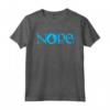 NOPE | Dark Blue Magic | Isola Mana Simbolo Maglietta - Regalo Divertente per Giocatori di Carte e Amanti della Magia - Ideale per Natale e Compleanni