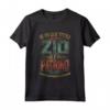 Divertente Io ho due titoli Zio e Padrino Regalo Maglietta Vintage - Ideale per Compleanno, Natale o Festa del Papà