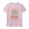Divertente Io ho due titoli Zio e Padrino Regalo Maglietta Vintage - Ideale per Compleanno, Natale o Festa del Papà