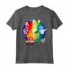 HapTiger Pixar Inside Out Riley's Emotions Maglietta - Official Disney Apparel for Kids - 15PXIO008WC Included