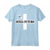 Senza Futuro Tifosi La Spezia - Maglietta Curva Ferrovia Bianconero - Ideale come Regalo Esclusivo per gli Ultras