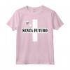 Senza Futuro Tifosi La Spezia - Maglietta Curva Ferrovia Bianconero - Ideale come Regalo Esclusivo per gli Ultras