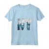 Donna New York City Skyline T-shirt, New York Illustrazione grafica Maglietta con Collo a V - The City That Never Sleeps - Regali NYC