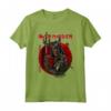 HapTiger - Senjutsu Eddie Red Circle Maglietta Ufficiale per Uomo Donna Ragazzo Ragazza