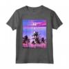 Uomo Donna Bambini - Miami Florida Paradise Graphic Design Maglietta - Regalo trendy per Tutta la Famiglia