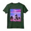 Uomo Donna Bambini - Miami Florida Paradise Graphic Design Maglietta - Regalo trendy per Tutta la Famiglia