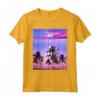 Uomo Donna Bambini - Miami Florida Paradise Graphic Design Maglietta - Regalo trendy per Tutta la Famiglia
