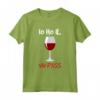 Io Ho Il Vin Pass Maglietta Vino Divertente - Green Pass Tee Shirt per Amanti del Vino - Ideale come Regalo - Marca HapTiger