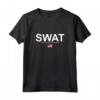 SWAT Shirt - Unità Speciale della Polizia - Bandiera USA - Logo Canotta - Ideale come Regalo per Fan delle Forze Speciali