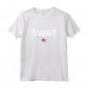 SWAT Shirt - Unità Speciale della Polizia - Bandiera USA - Logo Canotta - Ideale come Regalo per Fan delle Forze Speciali