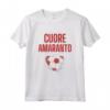 Cuore Amaranto - Reggina Calcio RC Maglietta - Idea Regalo per Tifosi della Reggina Calcio in Calabria - Acquista Online