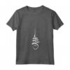 Donna Spirale Unalome Maglietta con Collo a V - Ideale per Yoga e Meditazione - Design Om Boho - Namaste