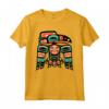 Haida Tlingit Raven Totem - Maglietta Orgoglio Indigeno Nativi Americani - Arte Tribale per Amanti della Natura
