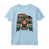 Haida Tlingit Raven Totem - Maglietta Orgoglio Indigeno Nativi Americani - Arte Tribale per Amanti della Natura