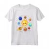 Maglietta Sistema Solare - T-shirt Bambini Astronauti Terra Sole Pianeti Spaziali - Esplora l'Universo con Me