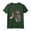 Staffordshire Bull Terrier Love - Maglietta da Donna Regalo per Amanti degli Animali - Ideale per Compleanno o Natale