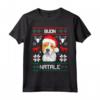 Buon Natale - Amstaff - Dolce Cane di Natale Maglietta per Proprietari di American Staffordshire Terrier - Regalo Divertente e Unico