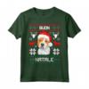 Buon Natale - Amstaff - Dolce Cane di Natale Maglietta per Proprietari di American Staffordshire Terrier - Regalo Divertente e Unico