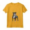 Donna American Staffordshire Terrier - Peluche Amstaff Maglietta con Collo a V - I love my Amstaff - Ideale per Proprietari di Amstaff