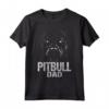 Pitbull Dad - Maglietta Design per Proprietari di Cani Pitbull - Ideale per Regalo per Papà Amante dei Cani