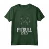 Pitbull Dad - Maglietta Design per Proprietari di Cani Pitbull - Ideale per Regalo per Papà Amante dei Cani