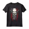 Bearded Cowboy Skull - Cappello con Teschio da Cowboy Barbuto Stile Bandiera Americana Maglietta - Regalo Unico per Compleanni, Natale e Feste a Tema Cowboy