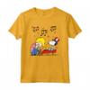 Arachidi Schroeder e Snoopy Americana Maglietta - Licenza Ufficiale HapTiger - Stampa Grafica Peanuts OPNT-0168