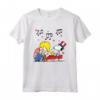 Arachidi Schroeder e Snoopy Americana Maglietta - Licenza Ufficiale HapTiger - Stampa Grafica Peanuts OPNT-0168