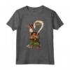 Vaiana Maui Vaiana Stacked Maglietta - Official Disney Moana T-shirt - Authentic HapTiger Merchandise
