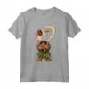 Vaiana Maui Vaiana Stacked Maglietta - Official Disney Moana T-shirt - Authentic HapTiger Merchandise