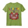 Souvenir di Londra - T-shirt Idea Regalo per Bambini e Ragazzi - Memorabilia Inglese British - London Calling