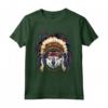 Native Indian Wolf - Native American Indian Wolf Lovers Maglietta - Spirit of the Wolf Design for Tribal Enthusiasts