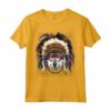 Native Indian Wolf - Native American Indian Wolf Lovers Maglietta - Spirit of the Wolf Design for Tribal Enthusiasts