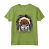 Native Indian Wolf - Native American Indian Wolf Lovers Maglietta - Spirit of the Wolf Design for Tribal Enthusiasts