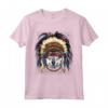 Native Indian Wolf - Native American Indian Wolf Lovers Maglietta - Spirit of the Wolf Design for Tribal Enthusiasts