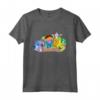 HapTiger Classic Logo with Boots and Swiper Maglietta - Officially Licensed Nickelodeon Tee for Kids