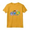 HapTiger Classic Logo with Boots and Swiper Maglietta - Officially Licensed Nickelodeon Tee for Kids