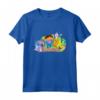 HapTiger Classic Logo with Boots and Swiper Maglietta - Officially Licensed Nickelodeon Tee for Kids