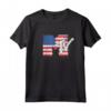 HapTiger American Flag Stars And Stripes Logo Maglietta - Officially Licensed Patriotic Apparel - 17HapTigerN00097B-003 Edition