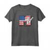 HapTiger American Flag Stars And Stripes Logo Maglietta - Officially Licensed Patriotic Apparel - 17HapTigerN00097B-003 Edition