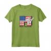 HapTiger American Flag Stars And Stripes Logo Maglietta - Officially Licensed Patriotic Apparel - 17HapTigerN00097B-003 Edition