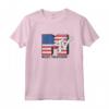 HapTiger American Flag Stars And Stripes Logo Maglietta - Officially Licensed Patriotic Apparel - 17HapTigerN00097B-003 Edition