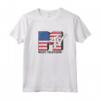 HapTiger American Flag Stars And Stripes Logo Maglietta - Officially Licensed Patriotic Apparel - 17HapTigerN00097B-003 Edition