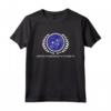 HapTiger United Federation Logo Maglietta - Officially Licensed Sci-Fi T-shirt for Fans