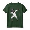 Funny Dabbing Fencer Maglietta - Unique Gift Idea for Fencing Enthusiasts - Perfect for Fencing Championships and Training