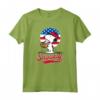 HapTiger - Snoopy Americana Baseball Maglietta con Licenza Ufficiale - Opera Grafica: H06093