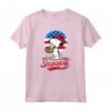 HapTiger - Snoopy Americana Baseball Maglietta con Licenza Ufficiale - Opera Grafica: H06093
