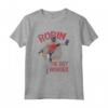 HapTiger Classic TV Series Robin Boy Wonder Maglietta - Officially Licensed Apparel for Fans of 1960s American Campy TV Series