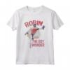 HapTiger Classic TV Series Robin Boy Wonder Maglietta - Officially Licensed Apparel for Fans of 1960s American Campy TV Series